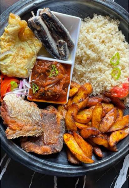 Acheke with Tilapia