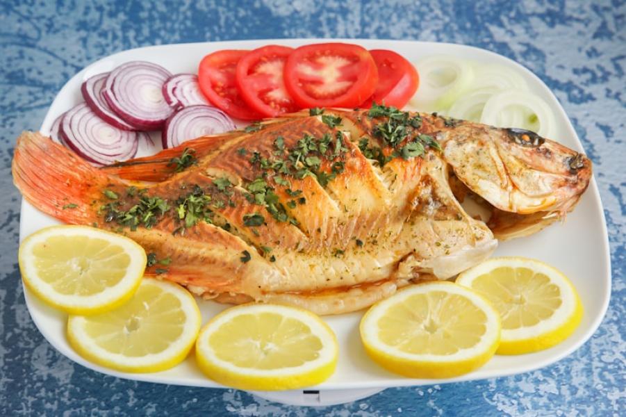 Acheke with Tilapia