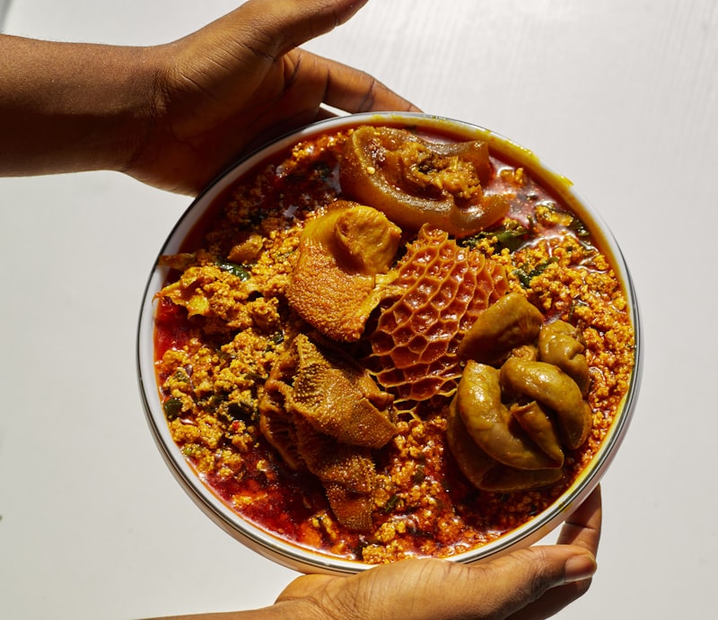 Tuo Zaafi with Green Stew